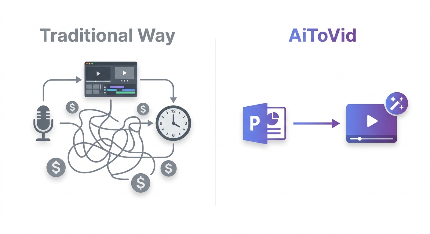 Free AI Video from PowerPoint: 40 Slides at No Cost — How It Works